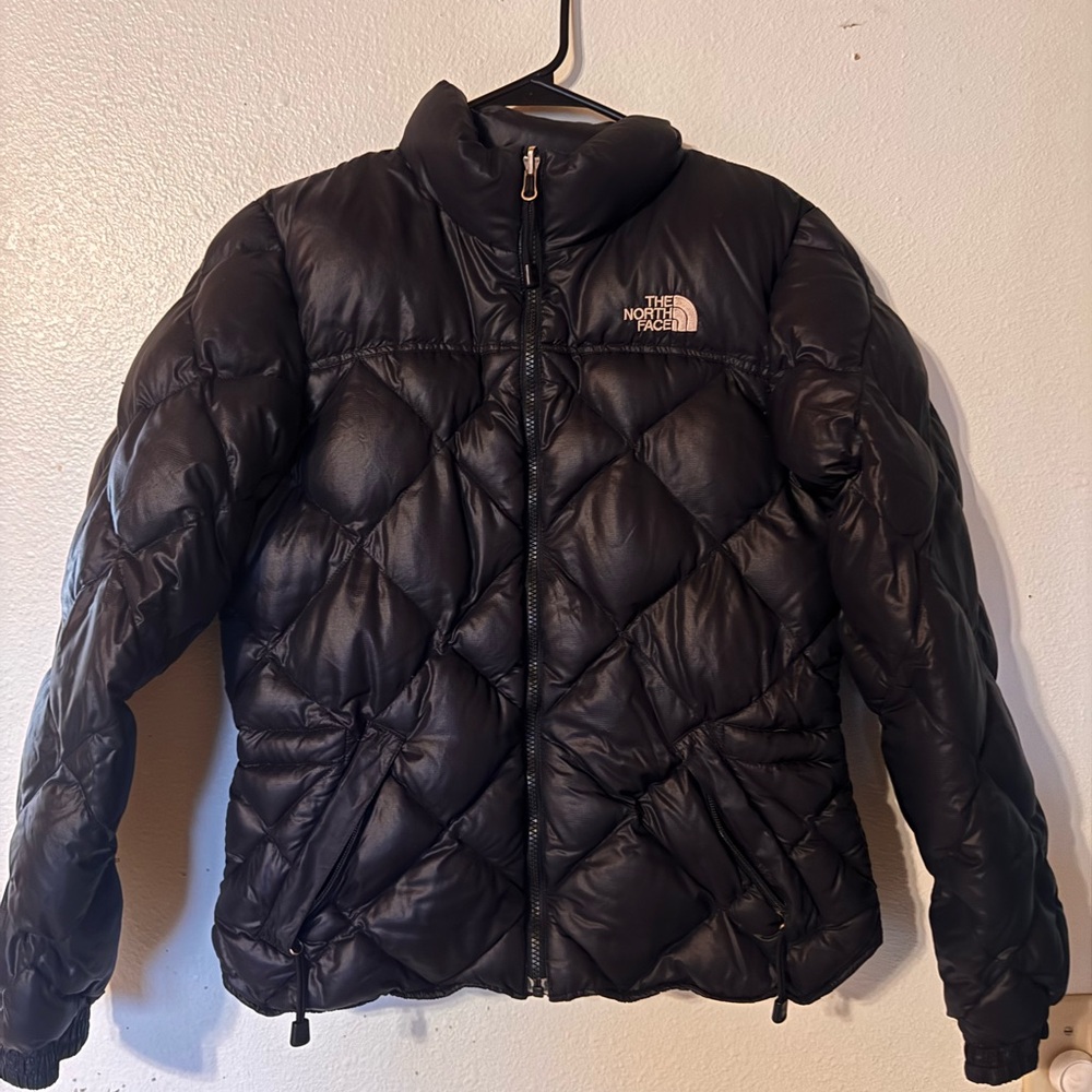 The North Face Quilted Black Puffy Jacket